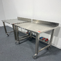 Lot of Table Stainless Steel x2 image 1